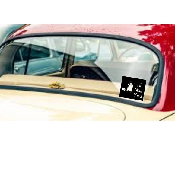I'll Nail You-Vinyl Decals-Cool Sticker-Funny Sticker-Laptop Sticker - Picture 3 of 4